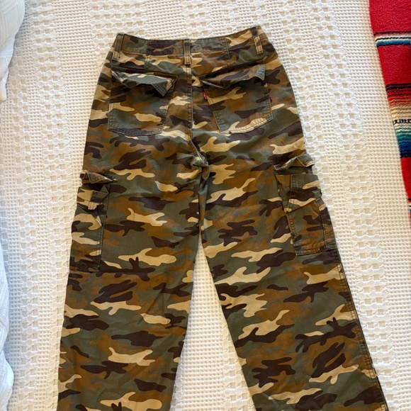 Levi's Camo '94 Baggy pants size 24 - Picture 6 of 7
